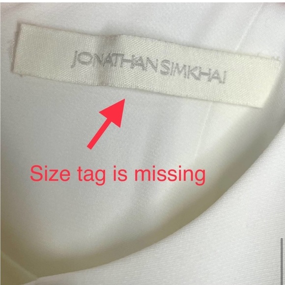 Jonathan Simkhai Belted Crepe Jumpsuit White Wide Leg - Picture 5 of 10